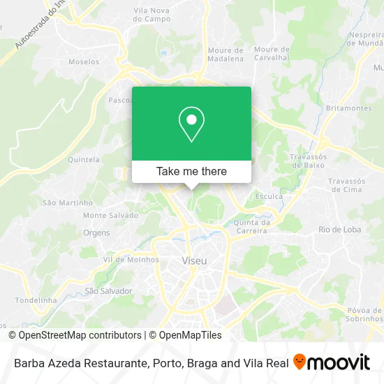 Barba Azeda Restaurante map