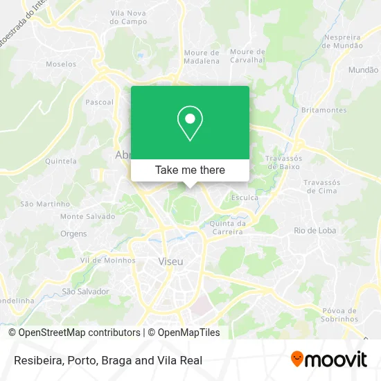 Resibeira map