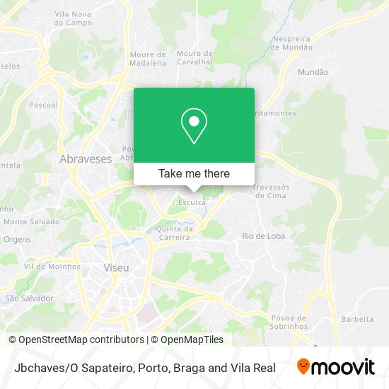 Jbchaves/O Sapateiro mapa