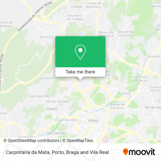 Carpintaria da Mata map
