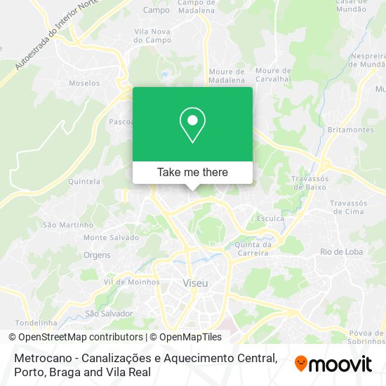 Metrocano - Canalizações e Aquecimento Central map