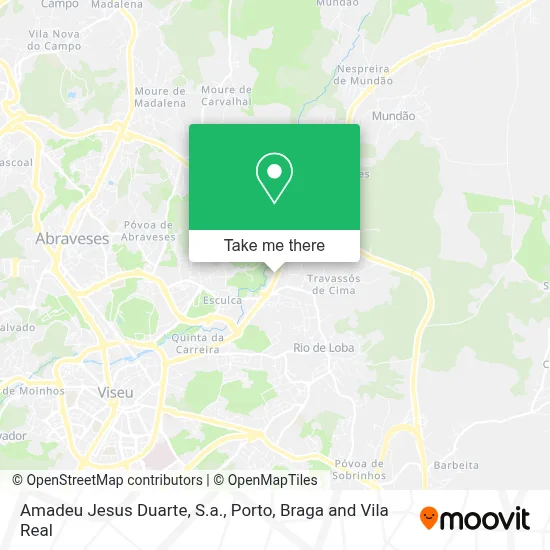 Amadeu Jesus Duarte, S.a. map