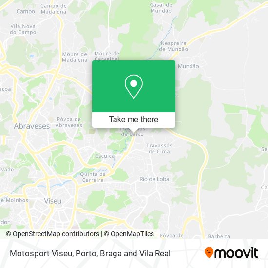 Motosport Viseu mapa