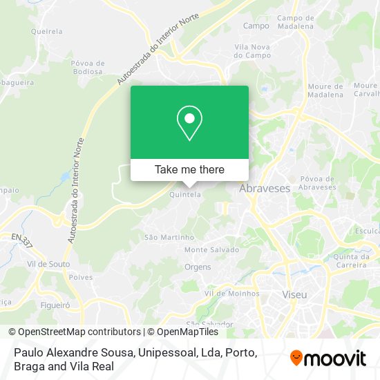 Paulo Alexandre Sousa, Unipessoal, Lda mapa