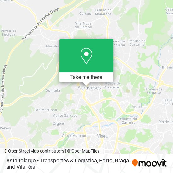 Asfaltolargo - Transportes & Logística map
