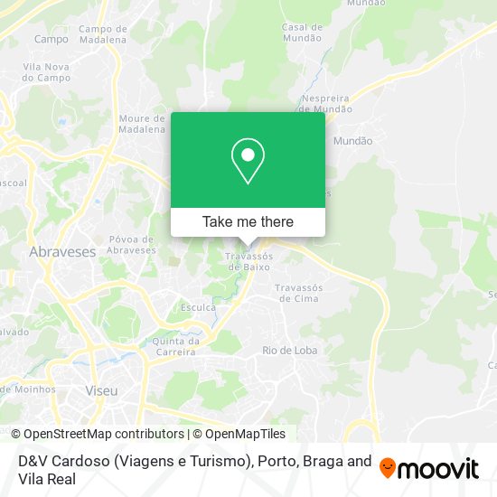 D&V Cardoso (Viagens e Turismo) map
