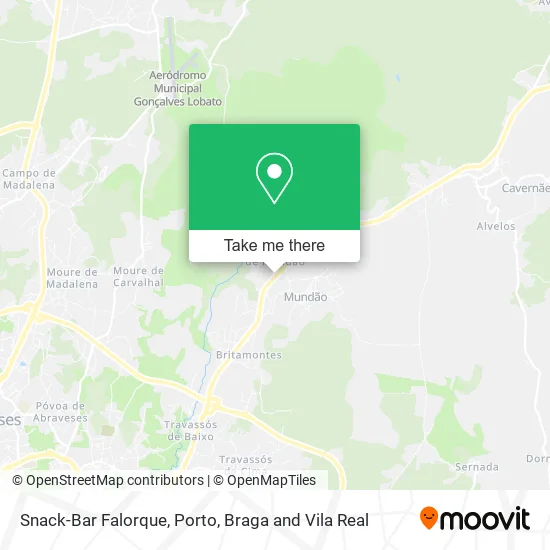 Snack-Bar Falorque map