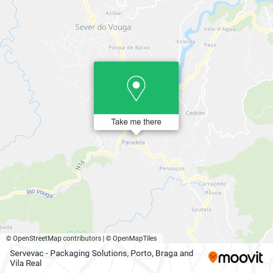 Servevac - Packaging Solutions map