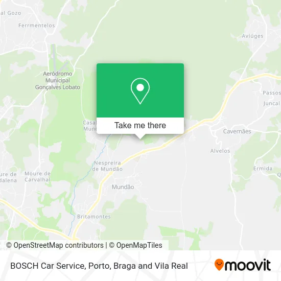 BOSCH Car Service map