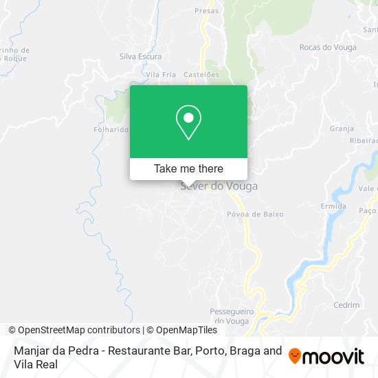 Manjar da Pedra - Restaurante Bar map