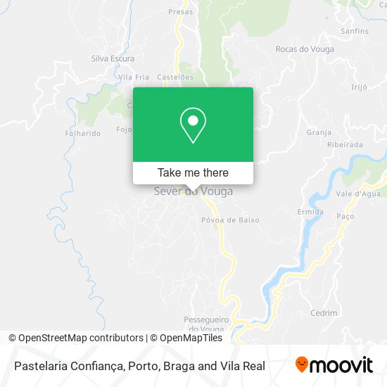 Pastelaria Confiança map