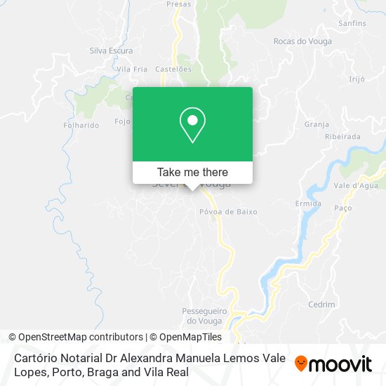 Cartório Notarial Dr Alexandra Manuela Lemos Vale Lopes map