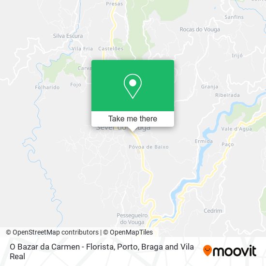 O Bazar da Carmen - Florista map
