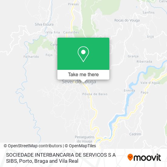 SOCIEDADE INTERBANCARIA DE SERVICOS S A SIBS mapa