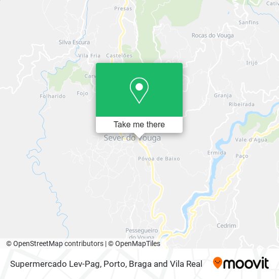 Supermercado Lev-Pag mapa