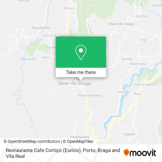 Restaurante Cafe Cortiço (Eurico) mapa