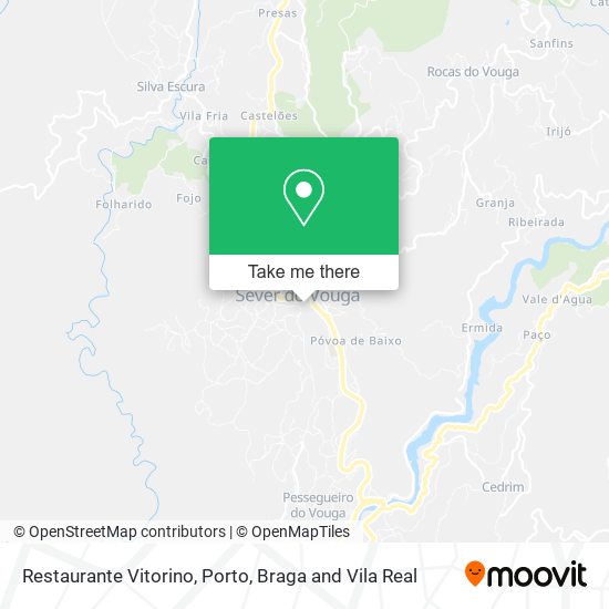 Restaurante Vitorino mapa