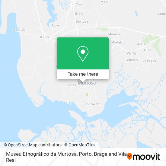 Museu Etnográfico da Murtosa map