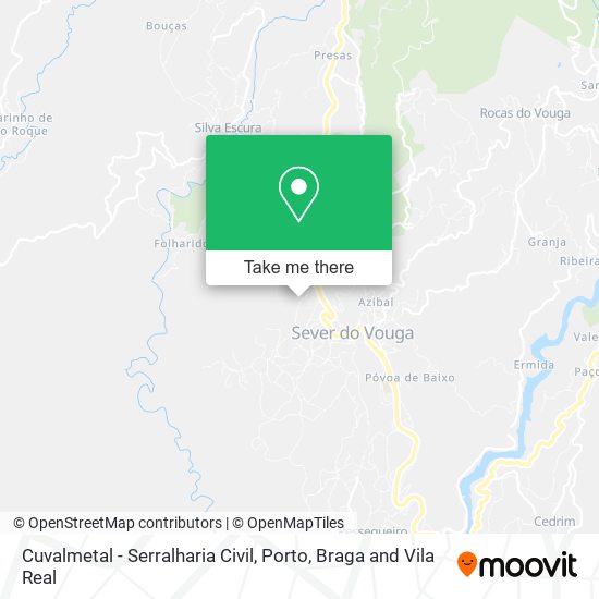 Cuvalmetal - Serralharia Civil map
