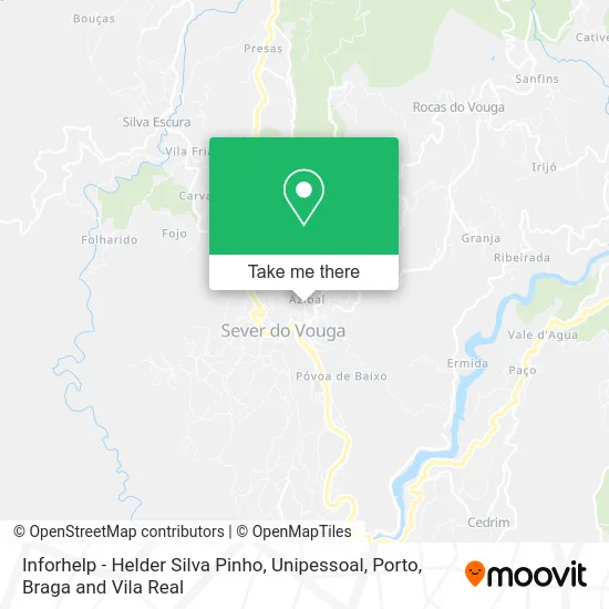 Inforhelp - Helder Silva Pinho, Unipessoal map