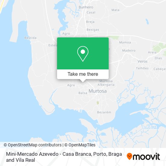 Mini-Mercado Azevedo - Casa Branca map