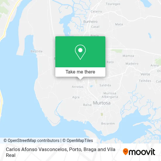 Carlos Afonso Vasconcelos map