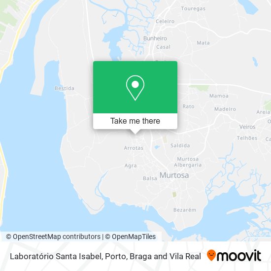 Laboratório Santa Isabel map