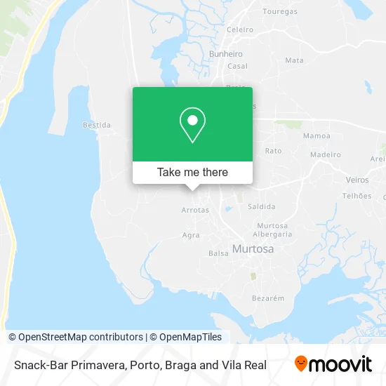 Snack-Bar Primavera map