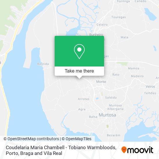 Coudelaria Maria Chambell - Tobiano Warmbloods map