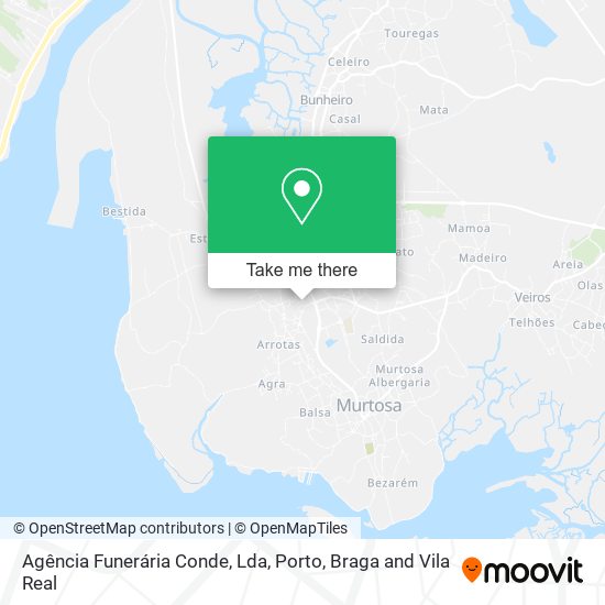 Agência Funerária Conde, Lda map