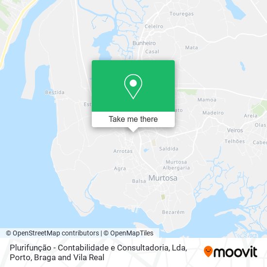 Plurifunção - Contabilidade e Consultadoria, Lda mapa
