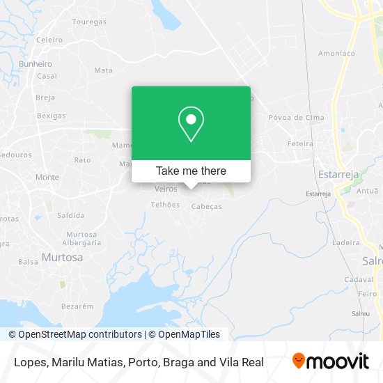 Lopes, Marilu Matias map