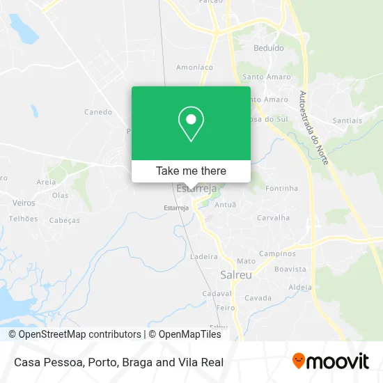 Casa Pessoa map