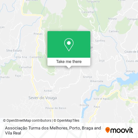 Associação Turma dos Melhores mapa
