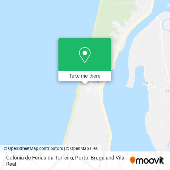 Colónia de Férias da Torreira map