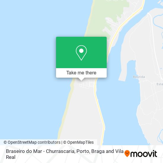 Braseiro do Mar - Churrascaria mapa