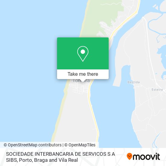 SOCIEDADE INTERBANCARIA DE SERVICOS S A SIBS mapa