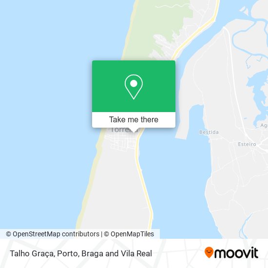 Talho Graça mapa