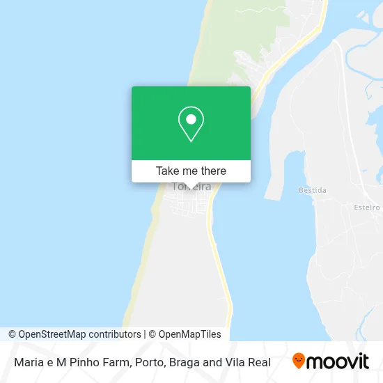 Maria e M Pinho Farm map