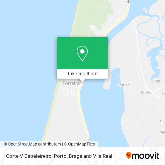Corte V Cabeleireiro mapa