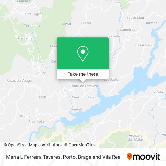 Maria L Ferreira Tavares mapa