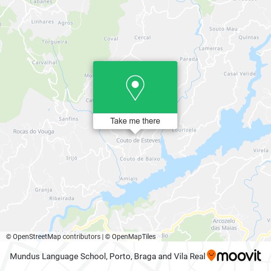 Mundus Language School mapa