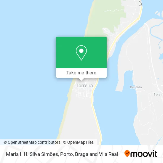 Maria I. H. Silva Simões map