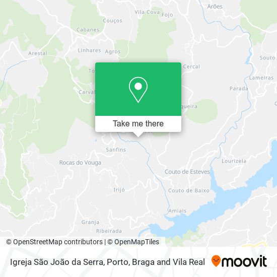 Igreja São João da Serra map