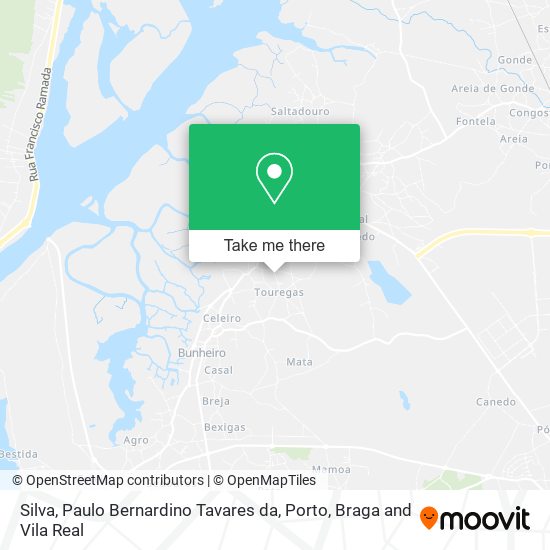 Silva, Paulo Bernardino Tavares da mapa