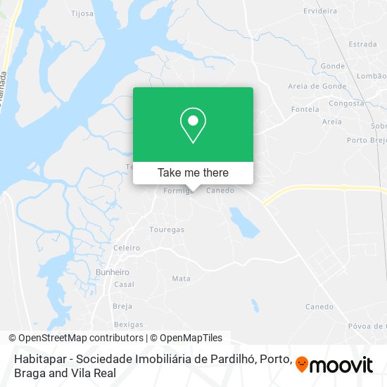 Habitapar - Sociedade Imobiliária de Pardilhó mapa