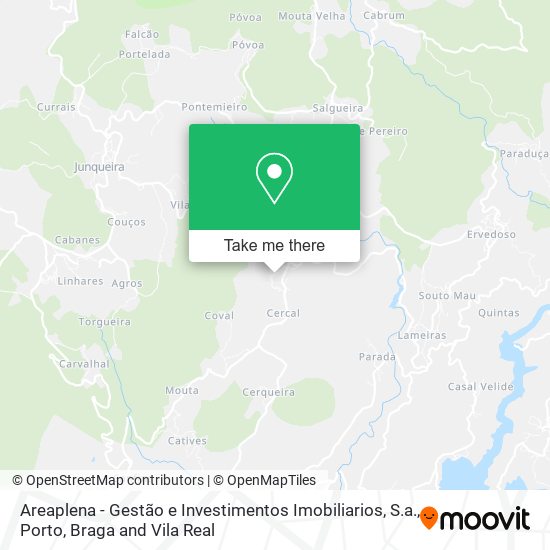 Areaplena - Gestão e Investimentos Imobiliarios, S.a. map
