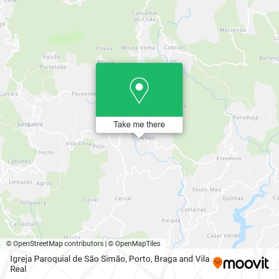 Igreja Paroquial de São Simão map