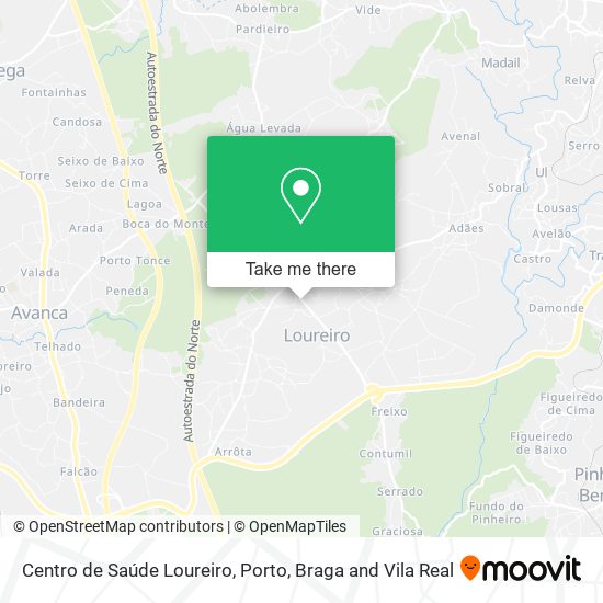 Centro de Saúde Loureiro map
