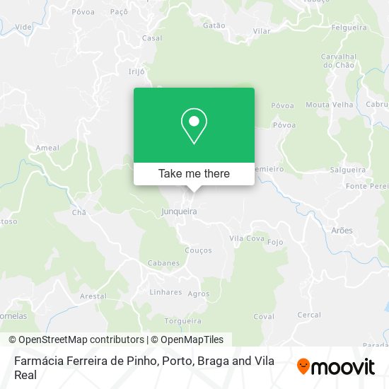 Farmácia Ferreira de Pinho map